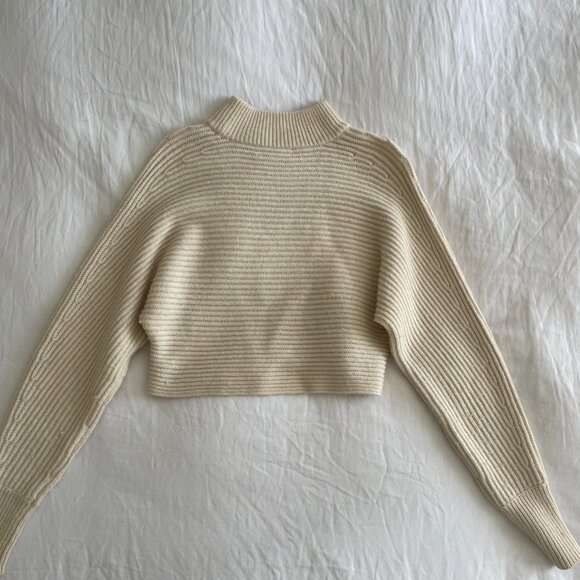 Intermix Ivory Knit Sweater (sz S)- - Picture 6 of 7